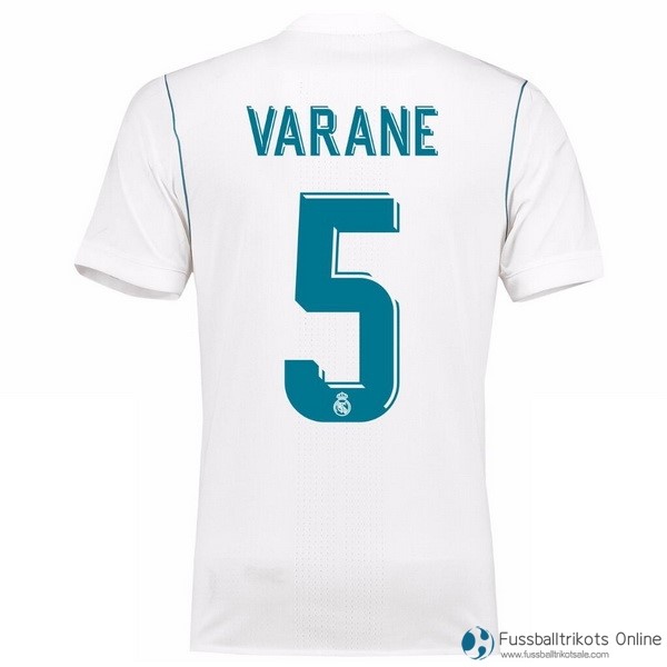 Real Madrid Trikot Heim Varane 2017-18 Fussballtrikots Günstig